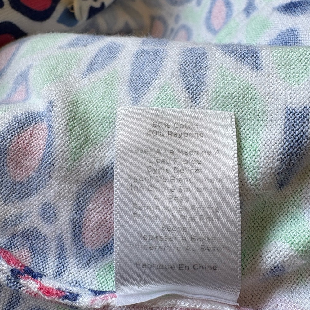 Talbots Colorful Patterned Cardigan - Picture 4 of 4